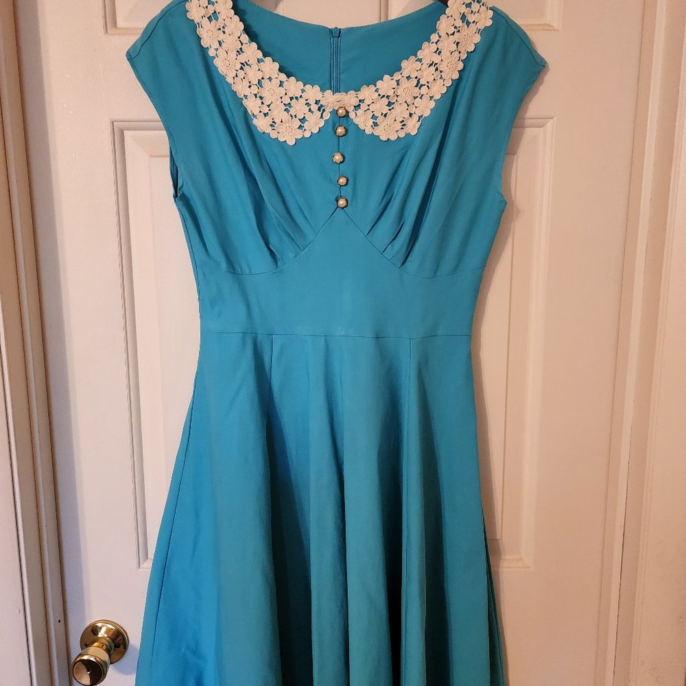 Vintage style "Alice in Wonderland"  ladies dress